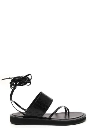 Paris Texas Crossover Strap Sandals