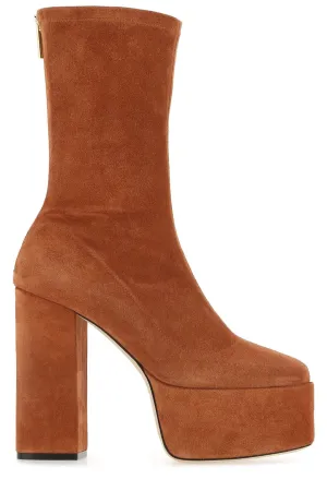Paris Texas Lexy Round-Toe Platform Boots