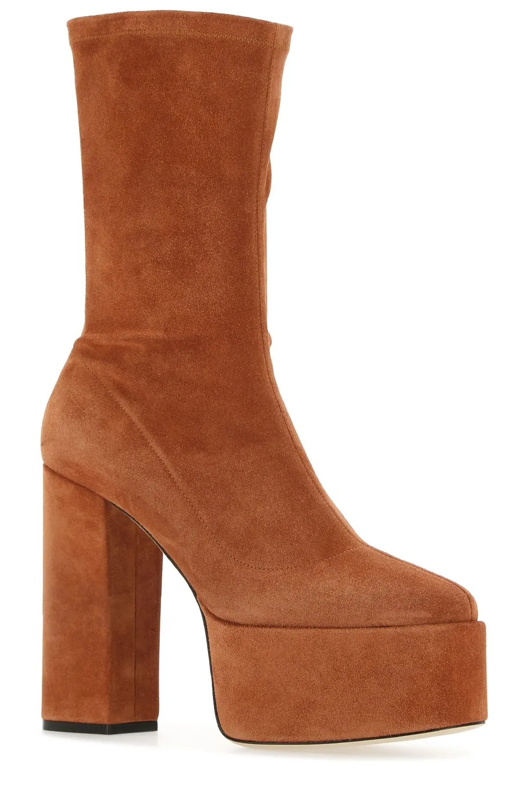 Paris Texas Lexy Round-Toe Platform Boots