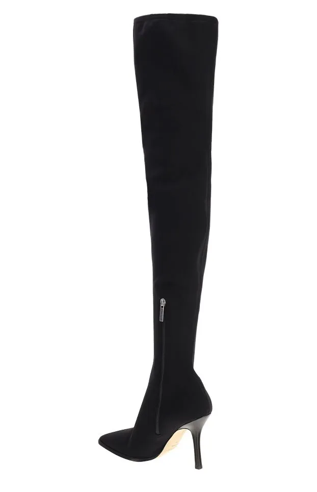 Paris Texas Pointed-Toe Thigh-High Boots