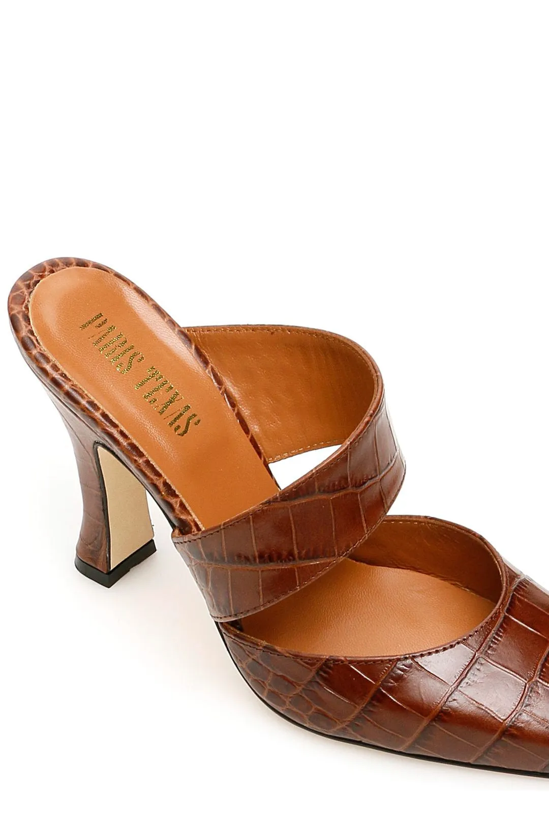 Paris Texas Strapped Mules