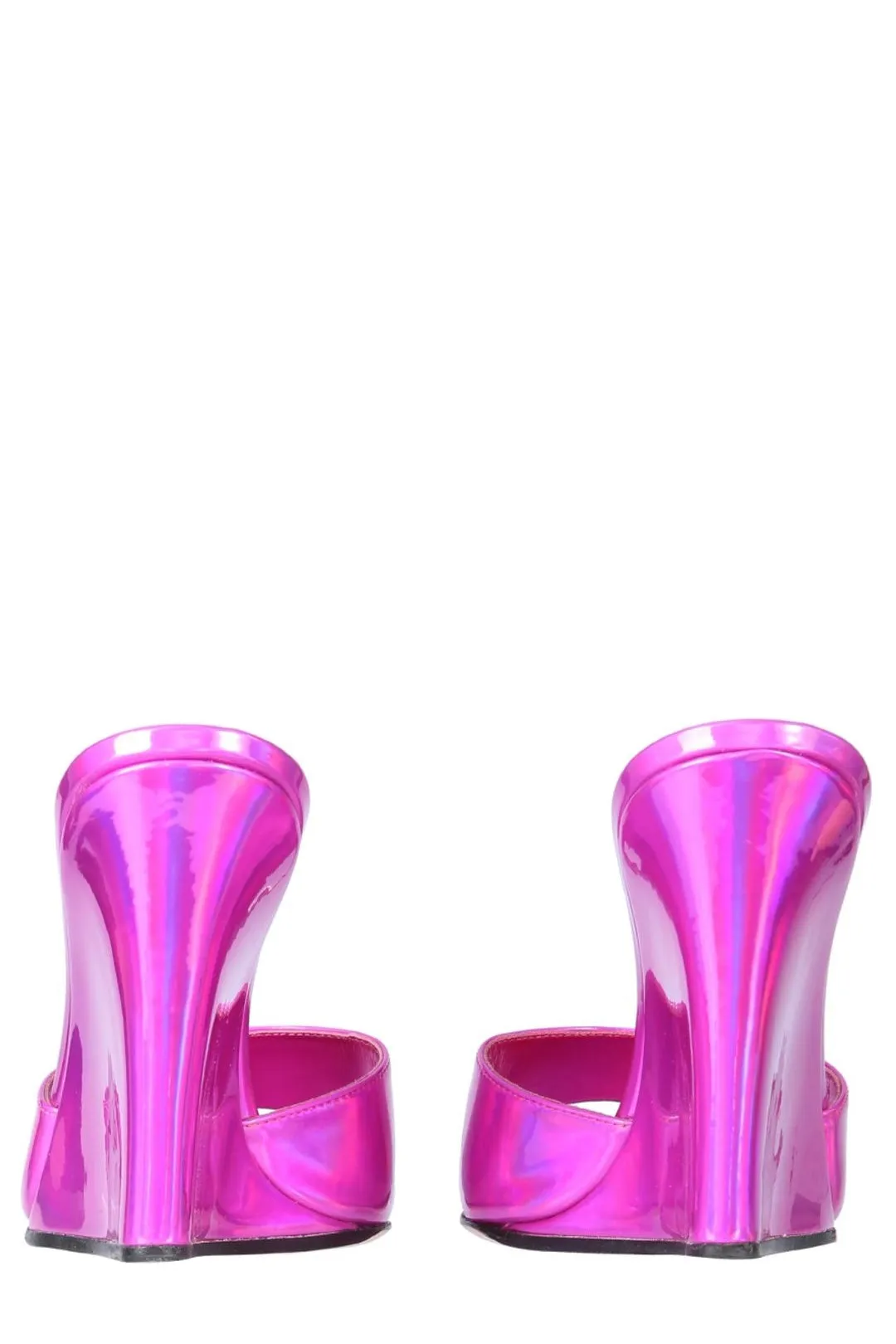 Paris Texas Wanda Wedge-Heeled Mules