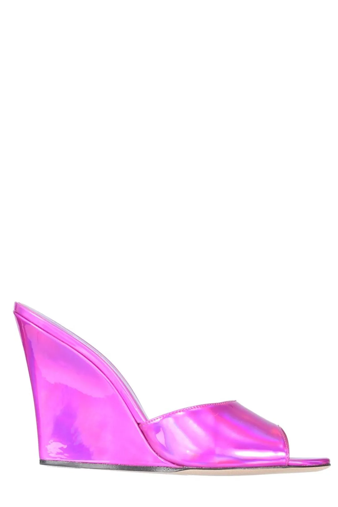 Paris Texas Wanda Wedge-Heeled Mules