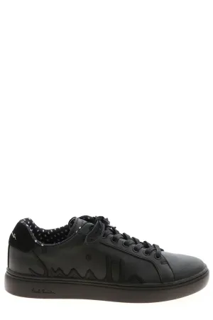 Paul Smith Logo Embossed Lace-Up Sneakers