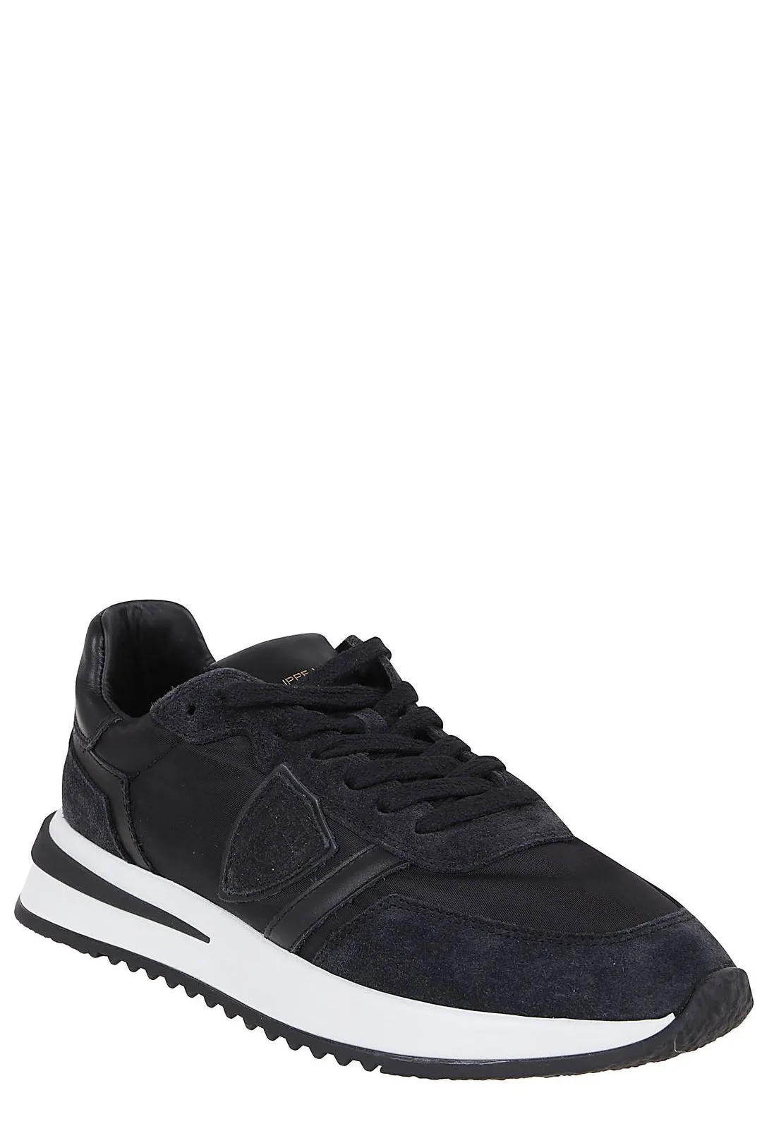 Philippe Model Paris Round Toe Lace-Up Sneakers