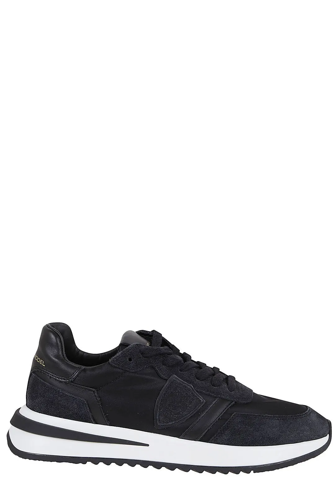 Philippe Model Paris Round Toe Lace-Up Sneakers