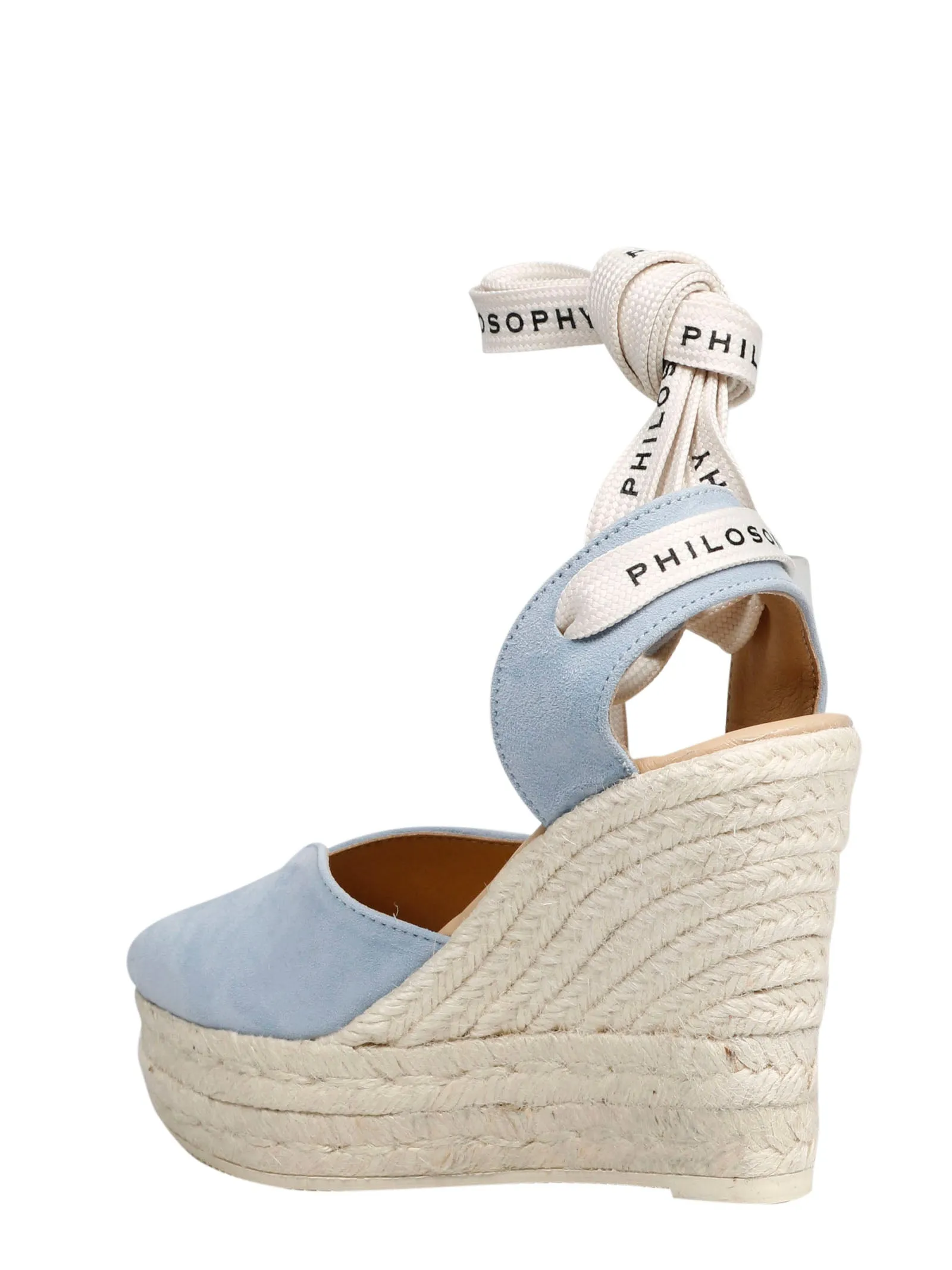 Philosophy Di Lorenzo Serafini X Manebi Ankle Strap Wedge Espadrilles