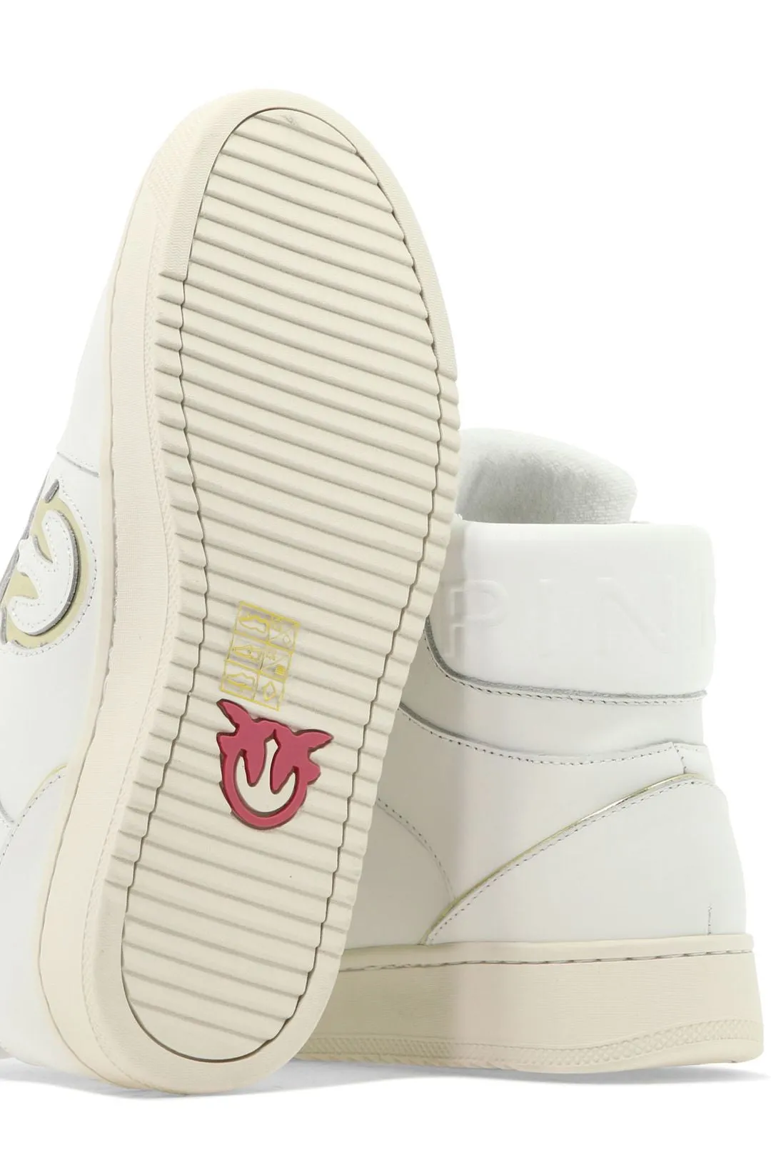 Pinko Logo Patch Lace-Up Sneakers