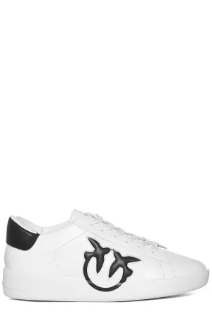 Pinko Love Bird Lace-Up Sneakers