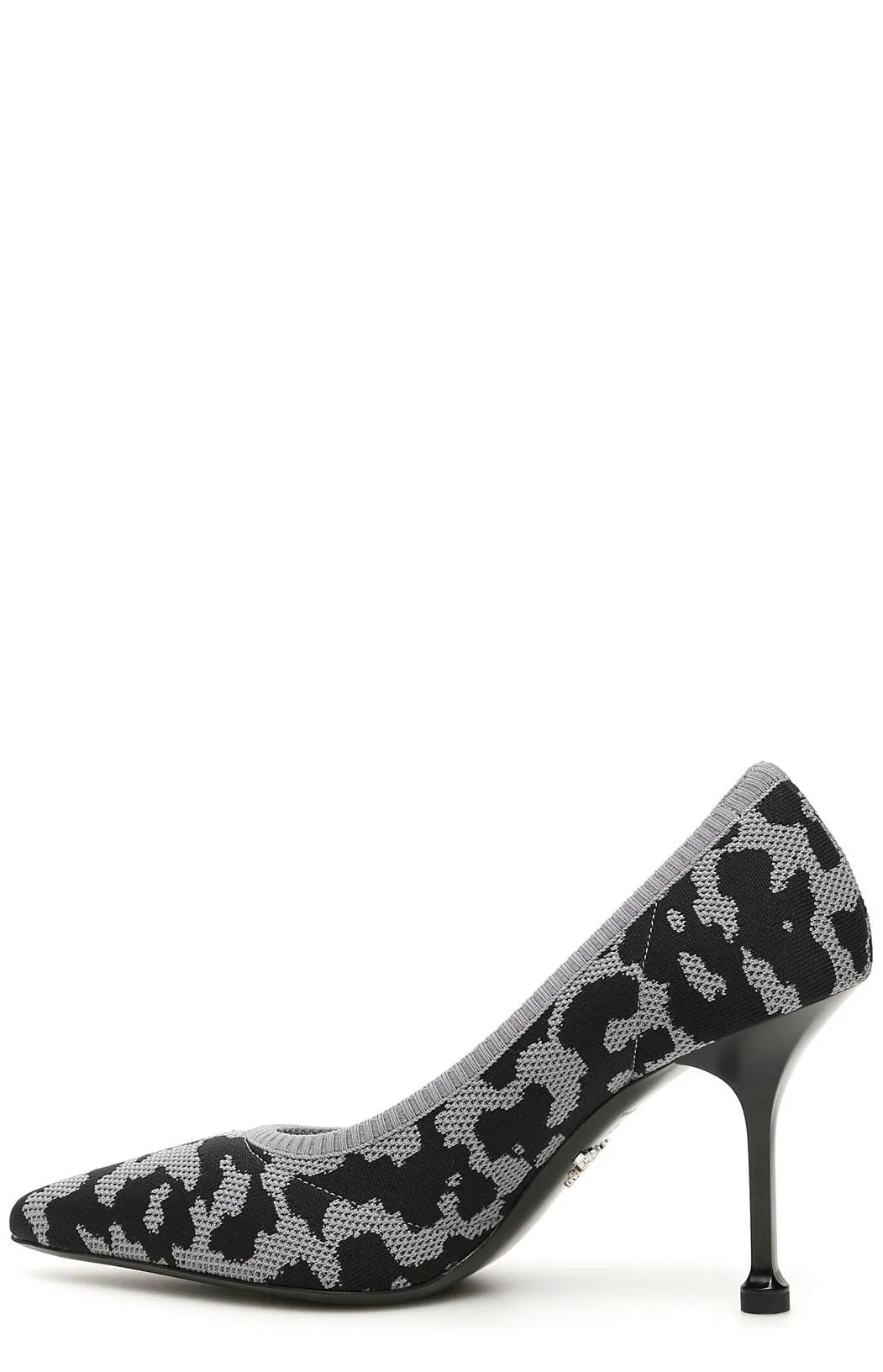 Prada Knitted Stiletto Heeled Pumps