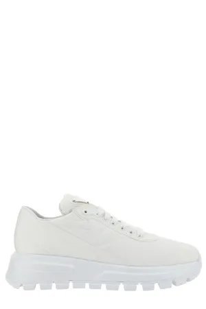 Prada Platform Low-Top Sneakers