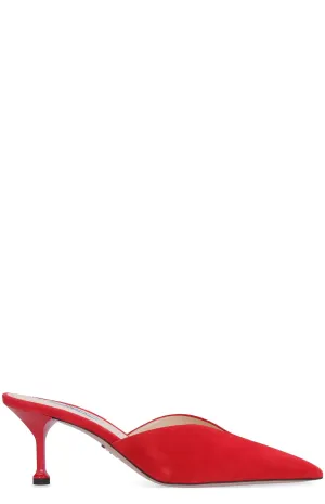 Prada Pointed Toe Mules