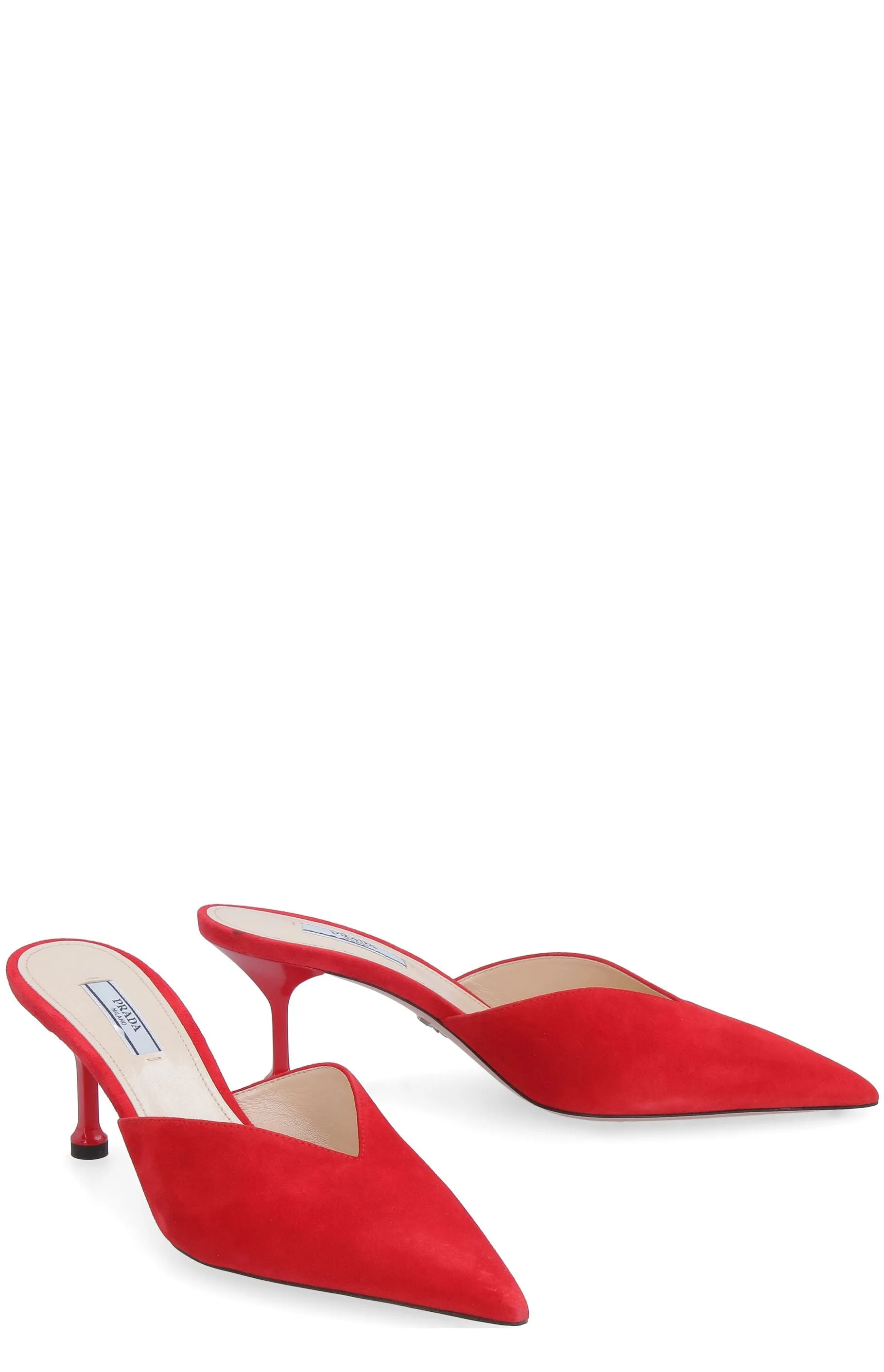 Prada Pointed Toe Mules