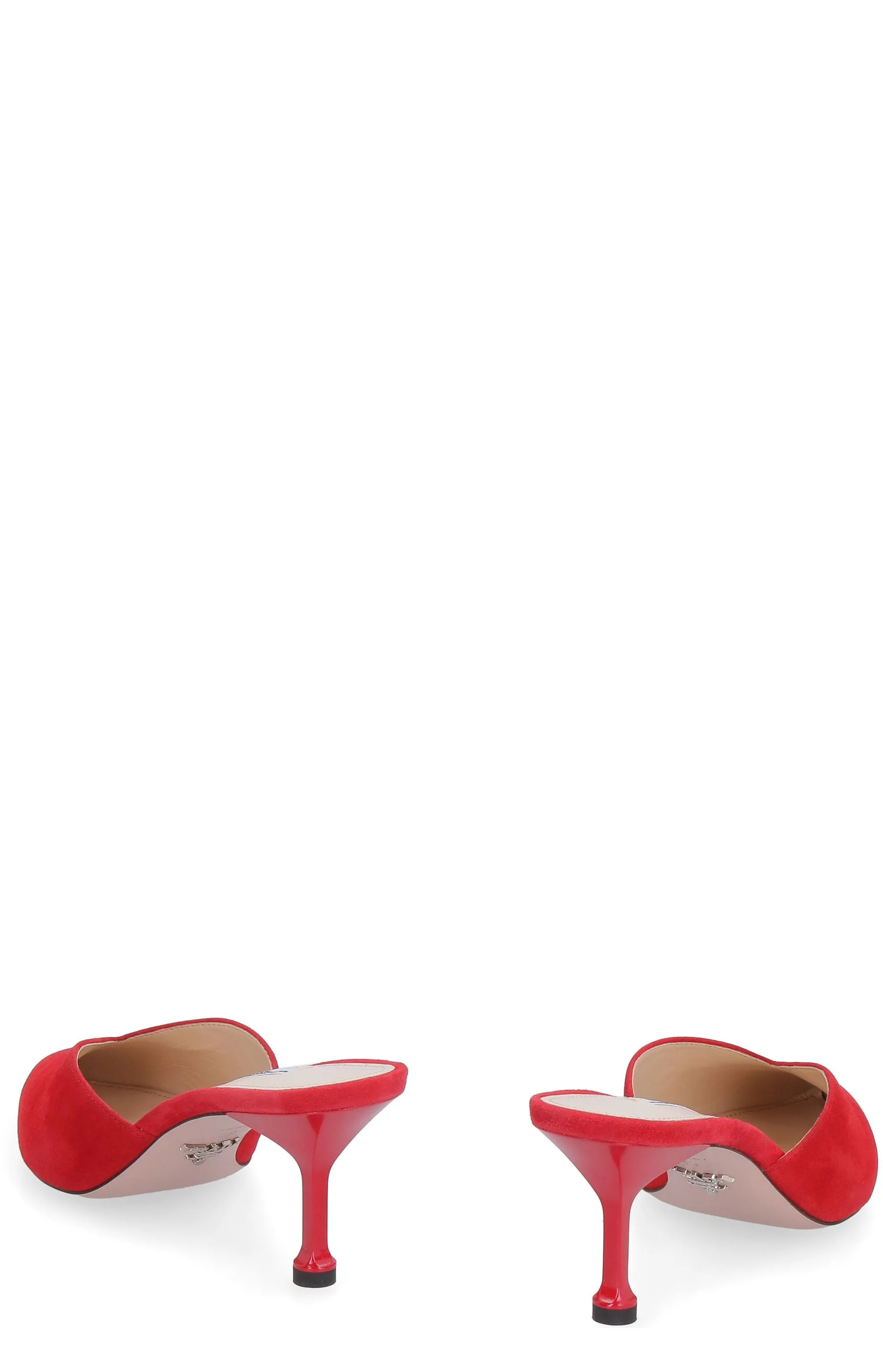 Prada Pointed Toe Mules