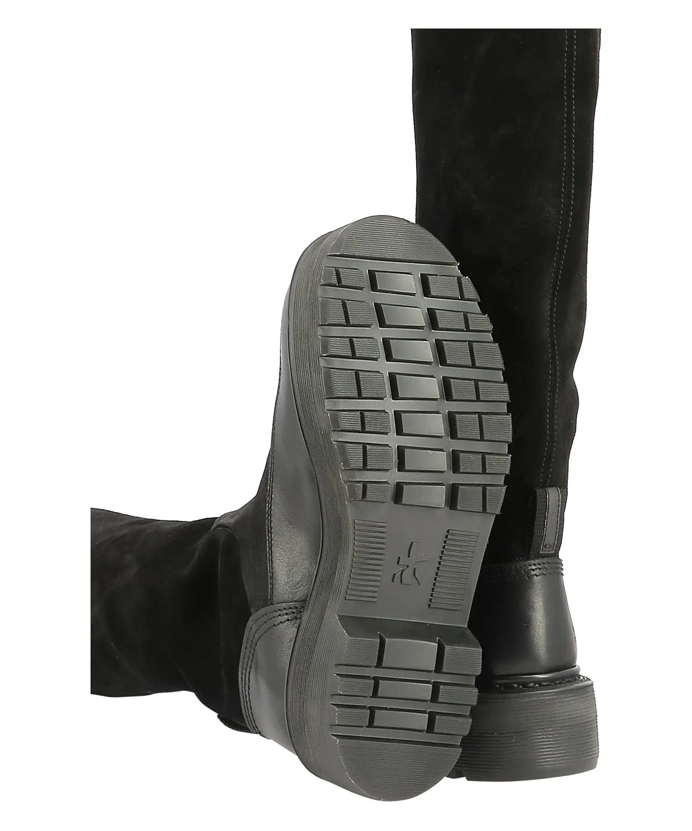 Premiata Over-The-Knee Panelled Boots
