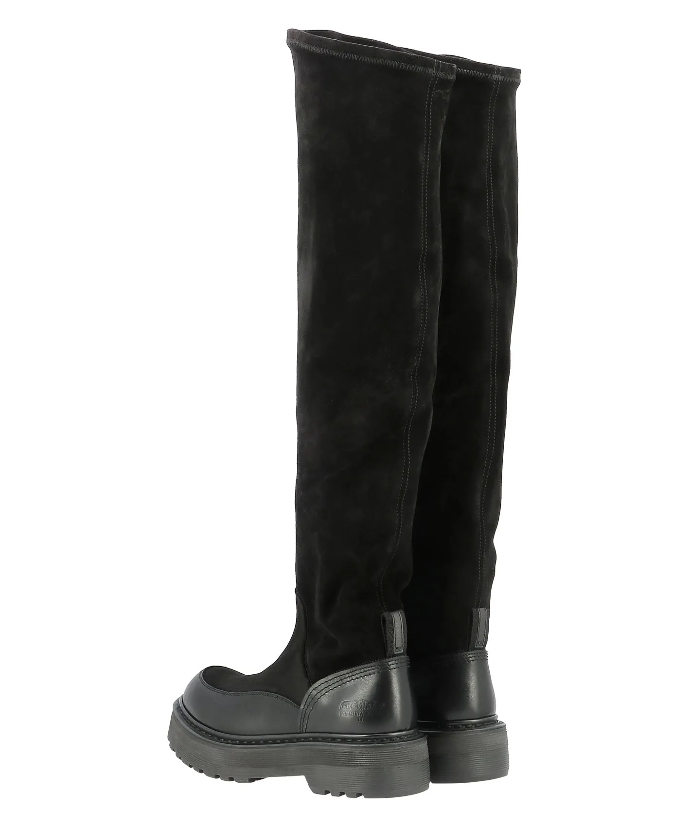 Premiata Over-The-Knee Panelled Boots