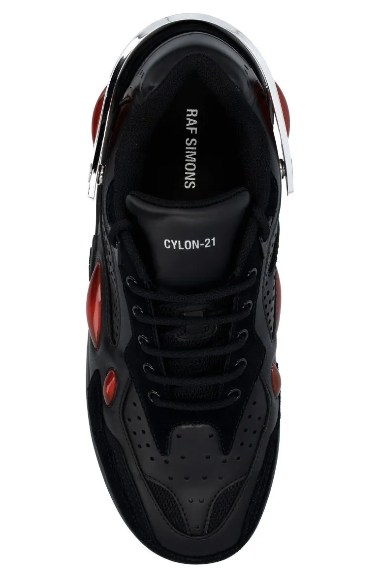 Raf Simons Cylon Low-Top Lace-Up Sneakers
