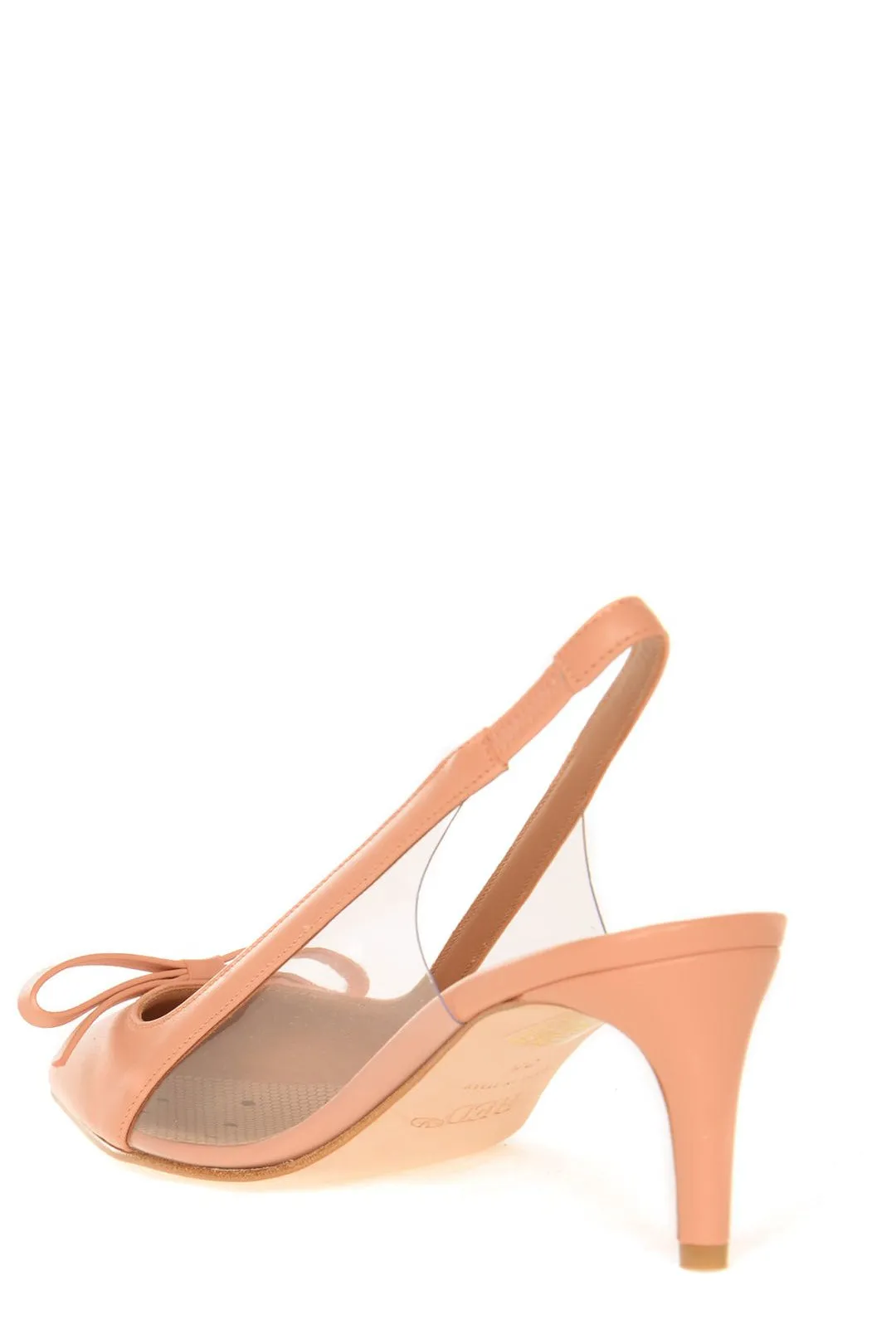 REDValentino Sandie Bow-Detailed Slingback Pumps