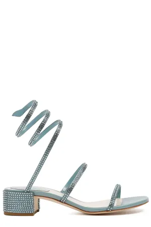 Ren Caovilla Cleo Round Toe Sandals