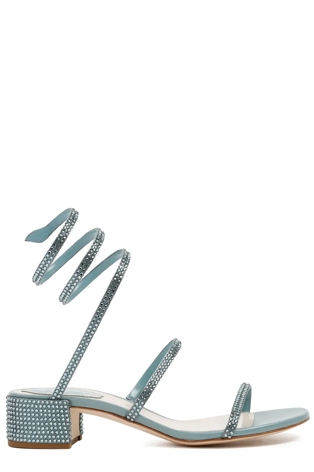 Ren Caovilla Cleo Round Toe Sandals