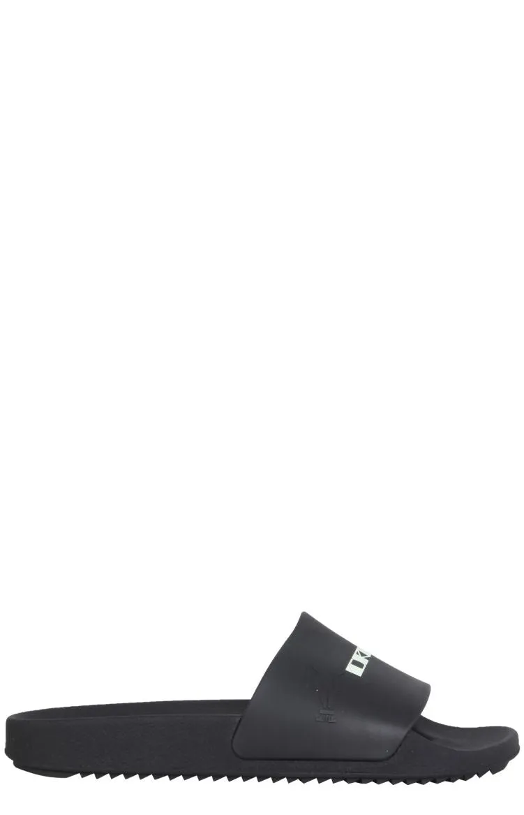 Rick Owens DRKSHDW Logo Printed Slides