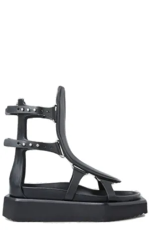 Rick Owens Spartan Square Toe Sandals