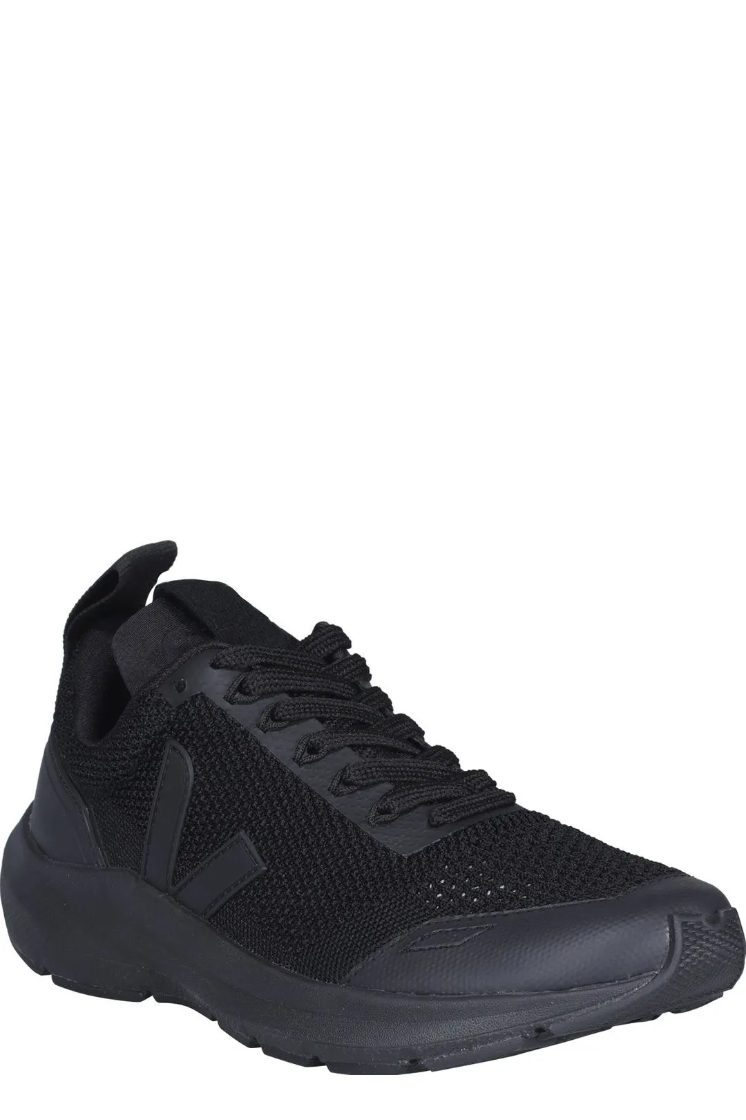 Rick Owens X Veja Logo Patch Lace-Up Sneakers
