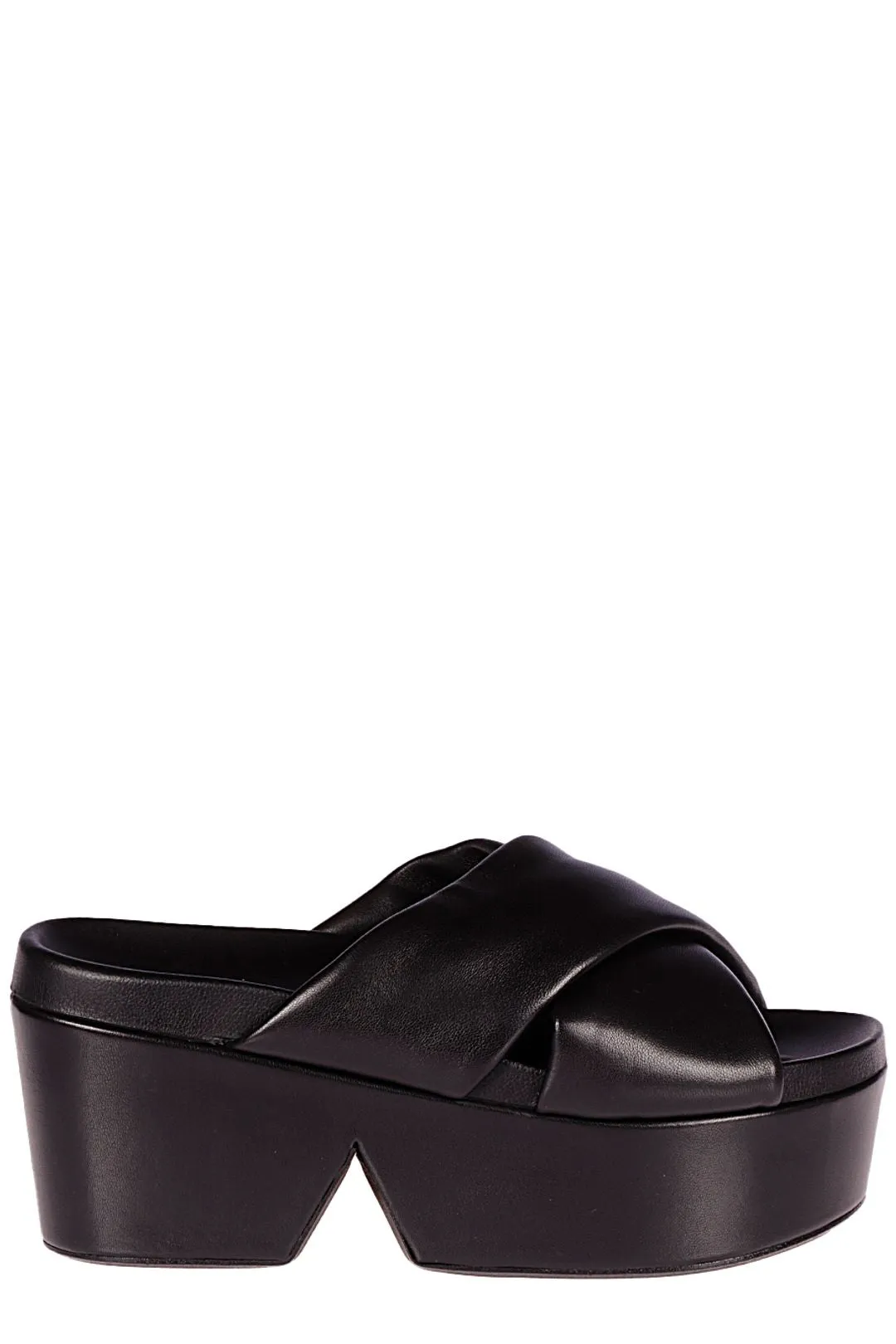 Robert Clergerie Chunky Cross Strapped Sandals