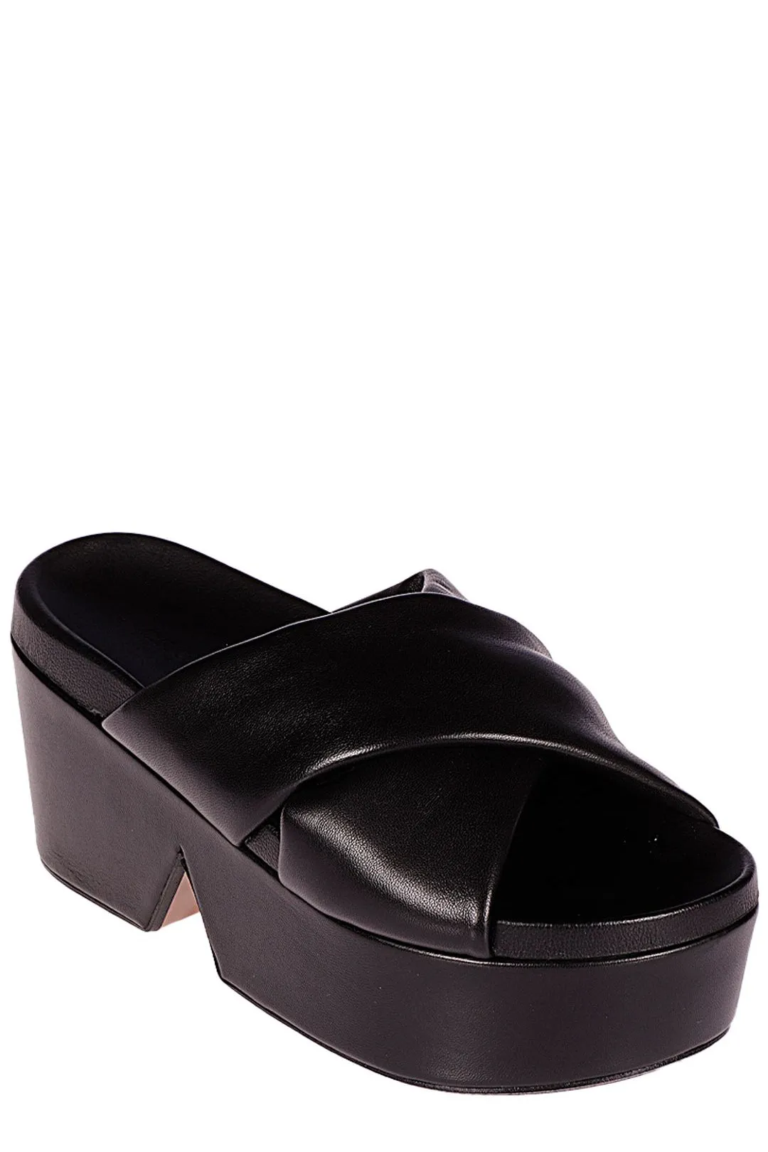 Robert Clergerie Chunky Cross Strapped Sandals