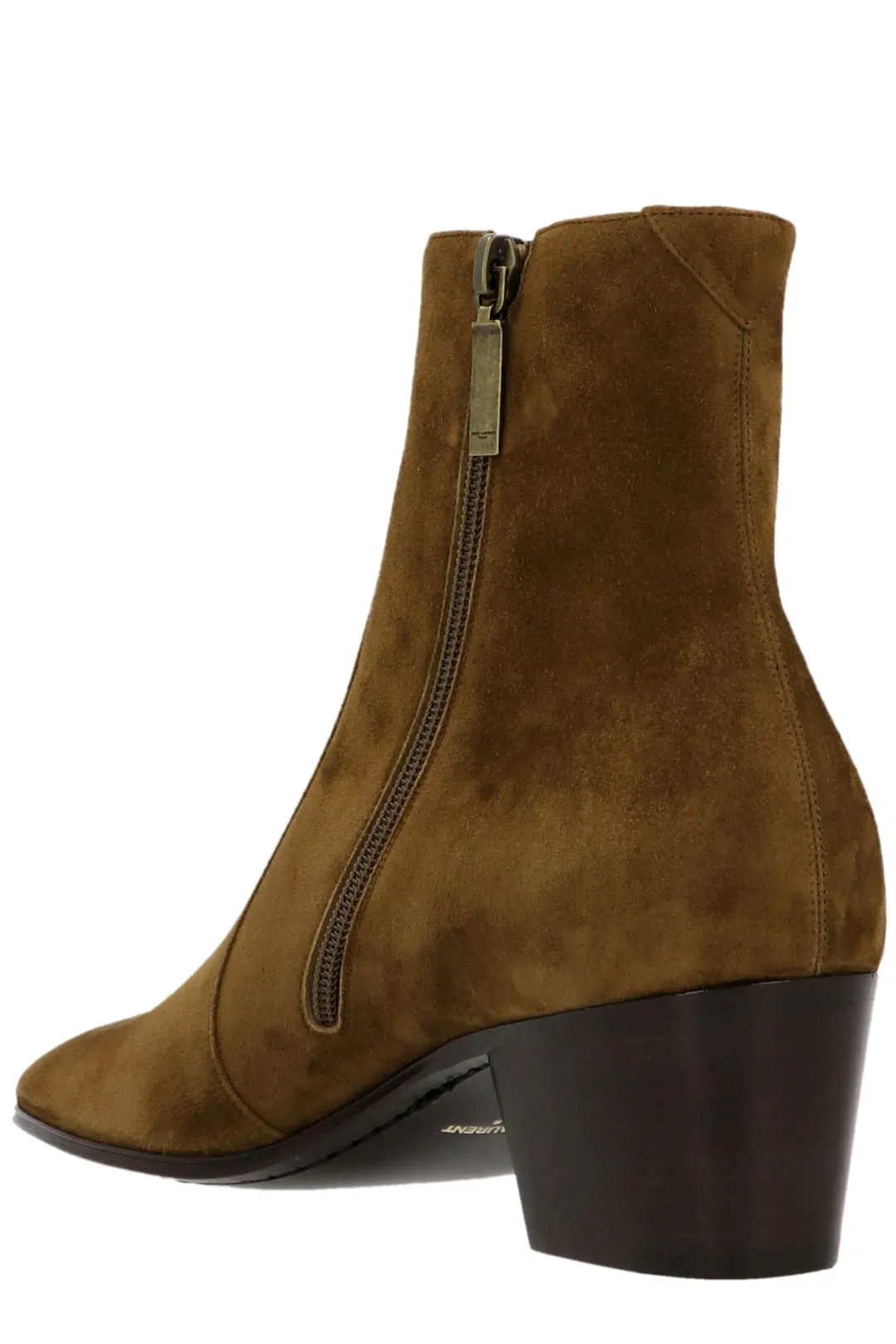 Saint Laurent Pointed Toe Ankle Boots