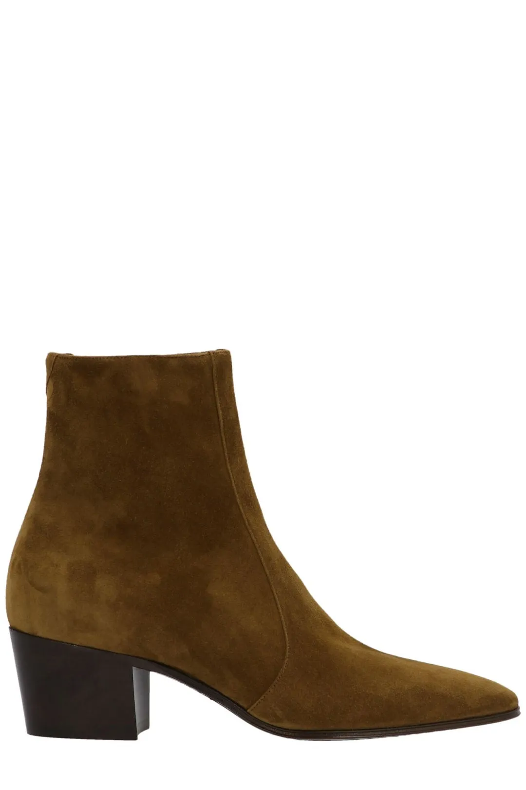 Saint Laurent Pointed Toe Ankle Boots