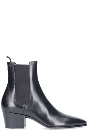 Saint Laurent Pointed Toe Chelsea Boots