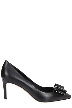 Salvatore Ferragamo Double Bow Pumps