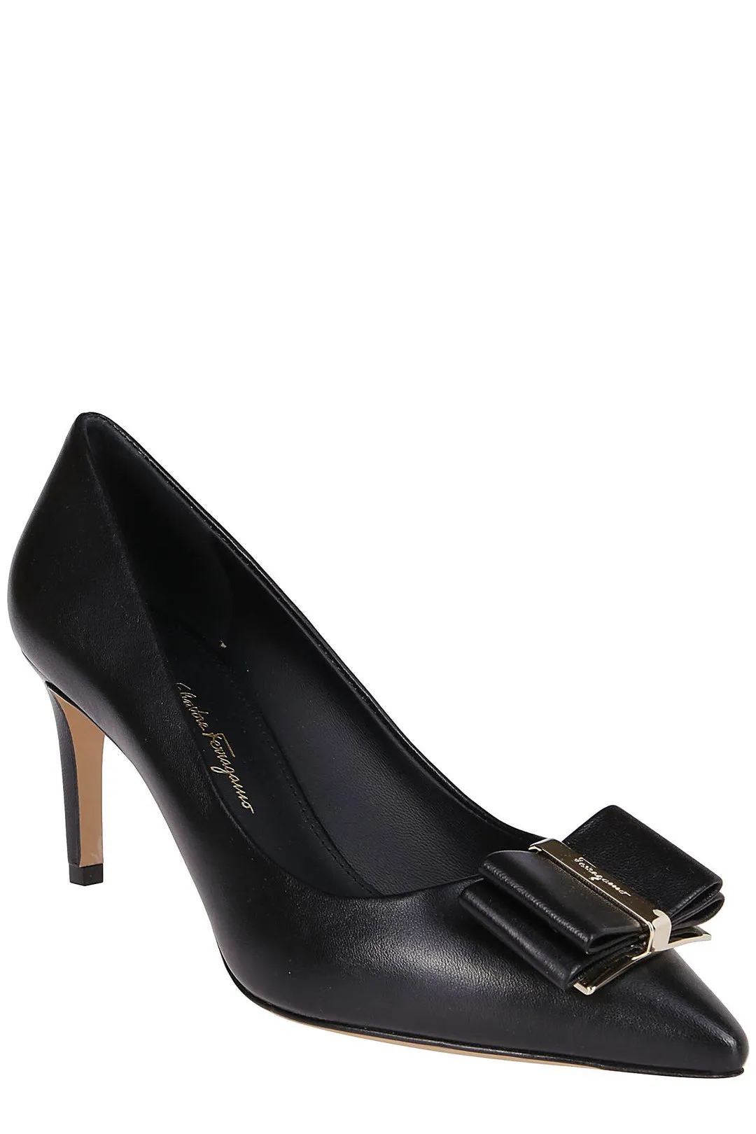 Salvatore Ferragamo Double Bow Pumps