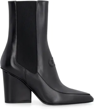 Salvatore Ferragamo Gancini Ankle Boots