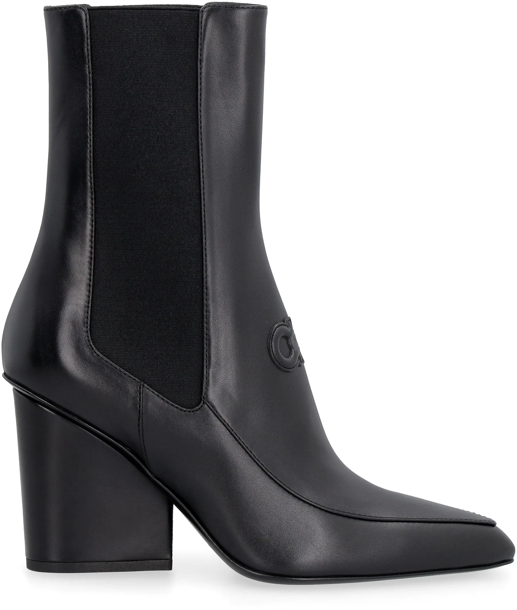 Salvatore Ferragamo Gancini Ankle Boots