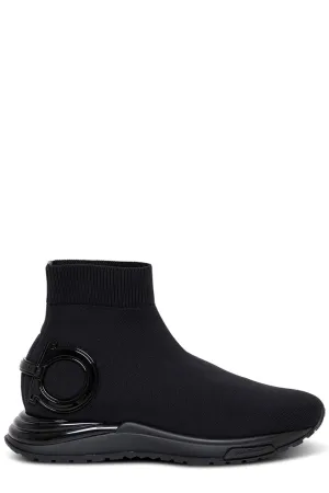 Salvatore Ferragamo Gancini Detailed Sneakers