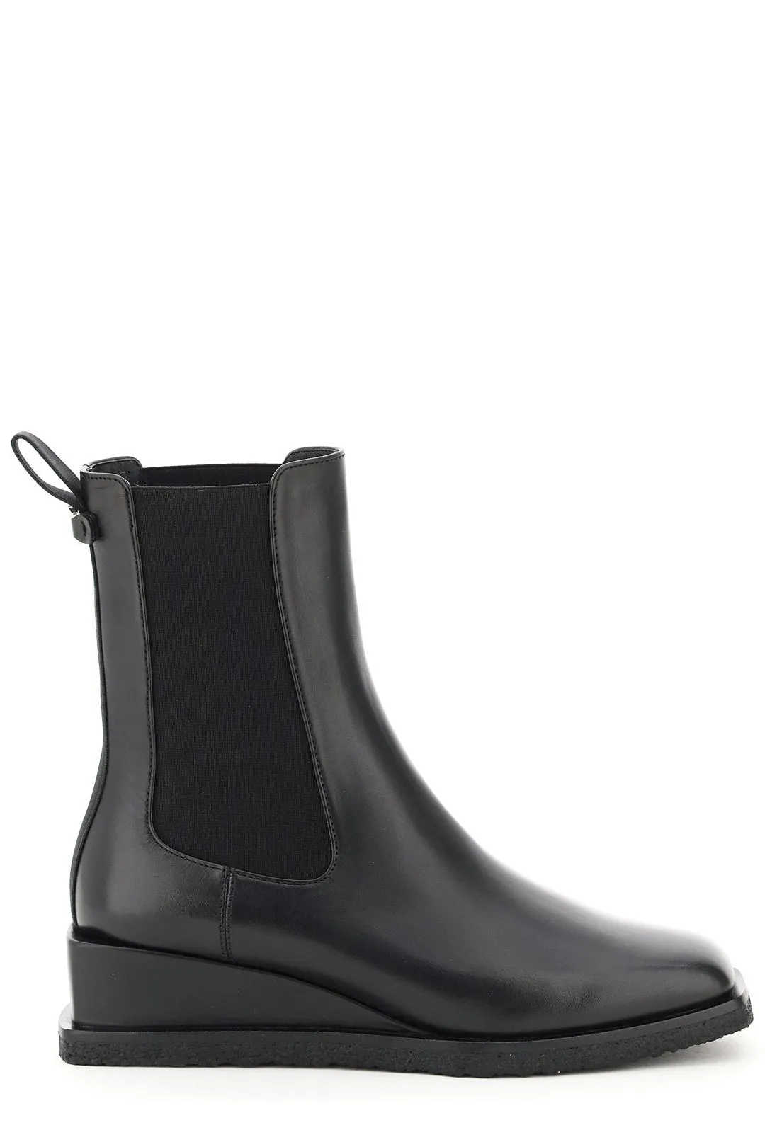 Salvatore Ferragamo Logo Plaque Chelsea Boots