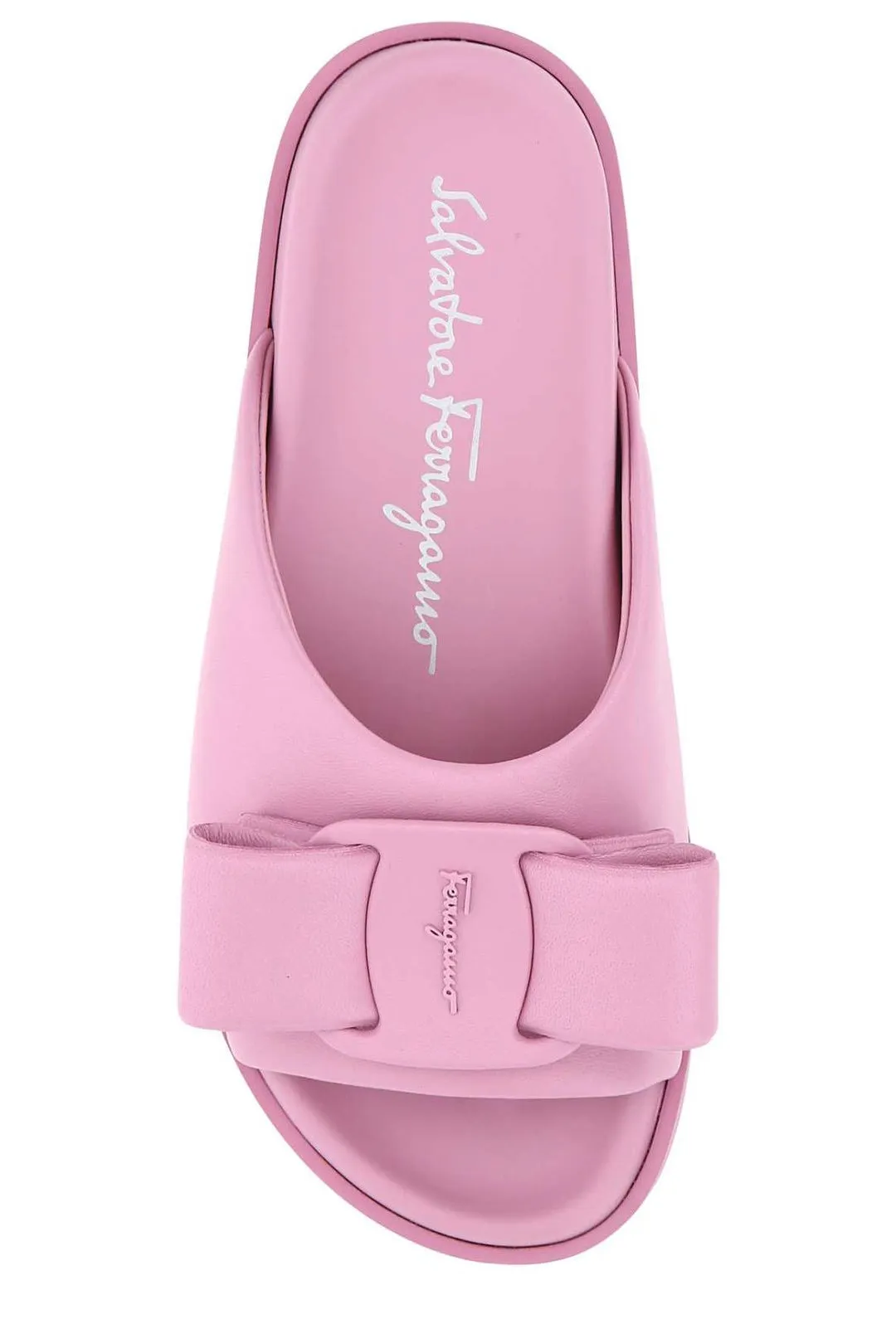 Salvatore Ferragamo Viva Bow Slides