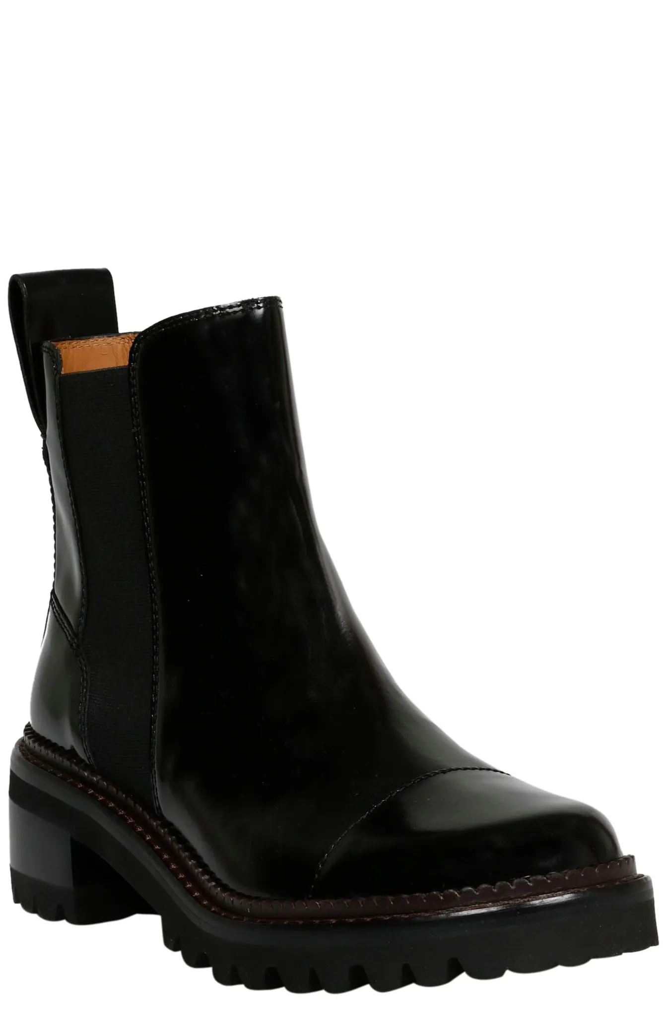 See By Chlo Ridged Chelsea boots