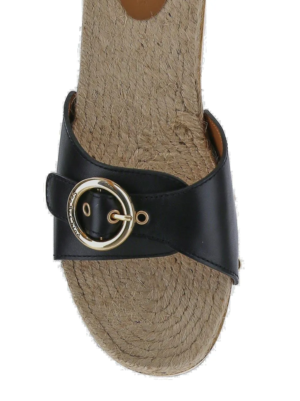 See By Chlo Stud-Detailed Open-Toe Clog Sandals