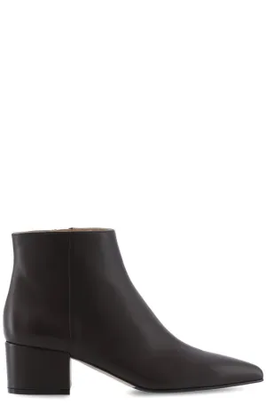 Sergio Rossi Pointed-Toe Ankle Boots
