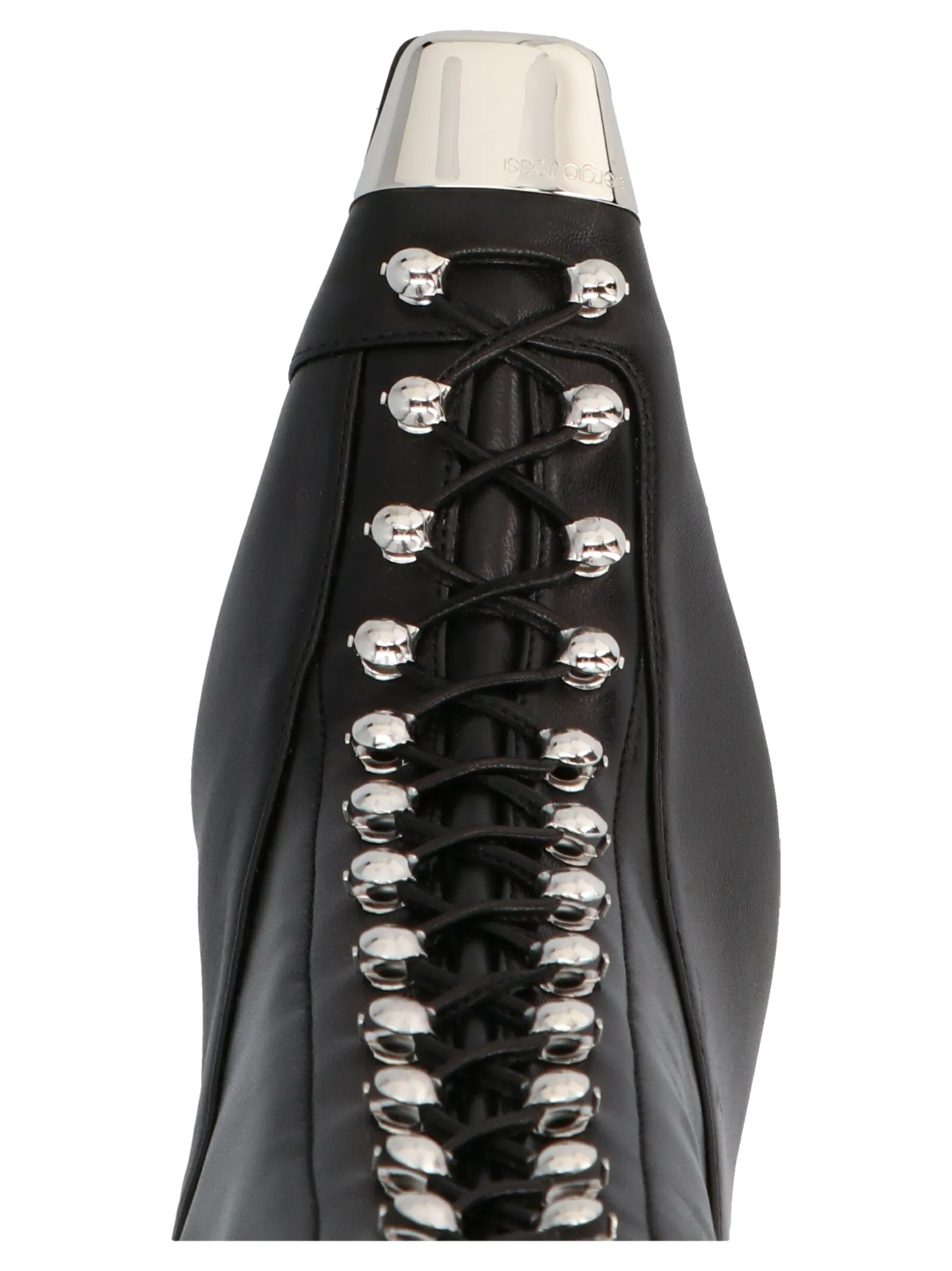 Sergio Rossi Studded Ankle Boots