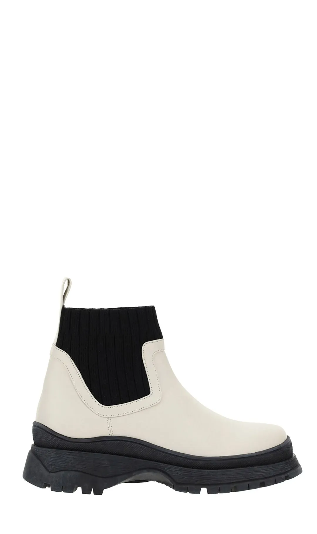 Staud Bow Chunky Ankle Boots