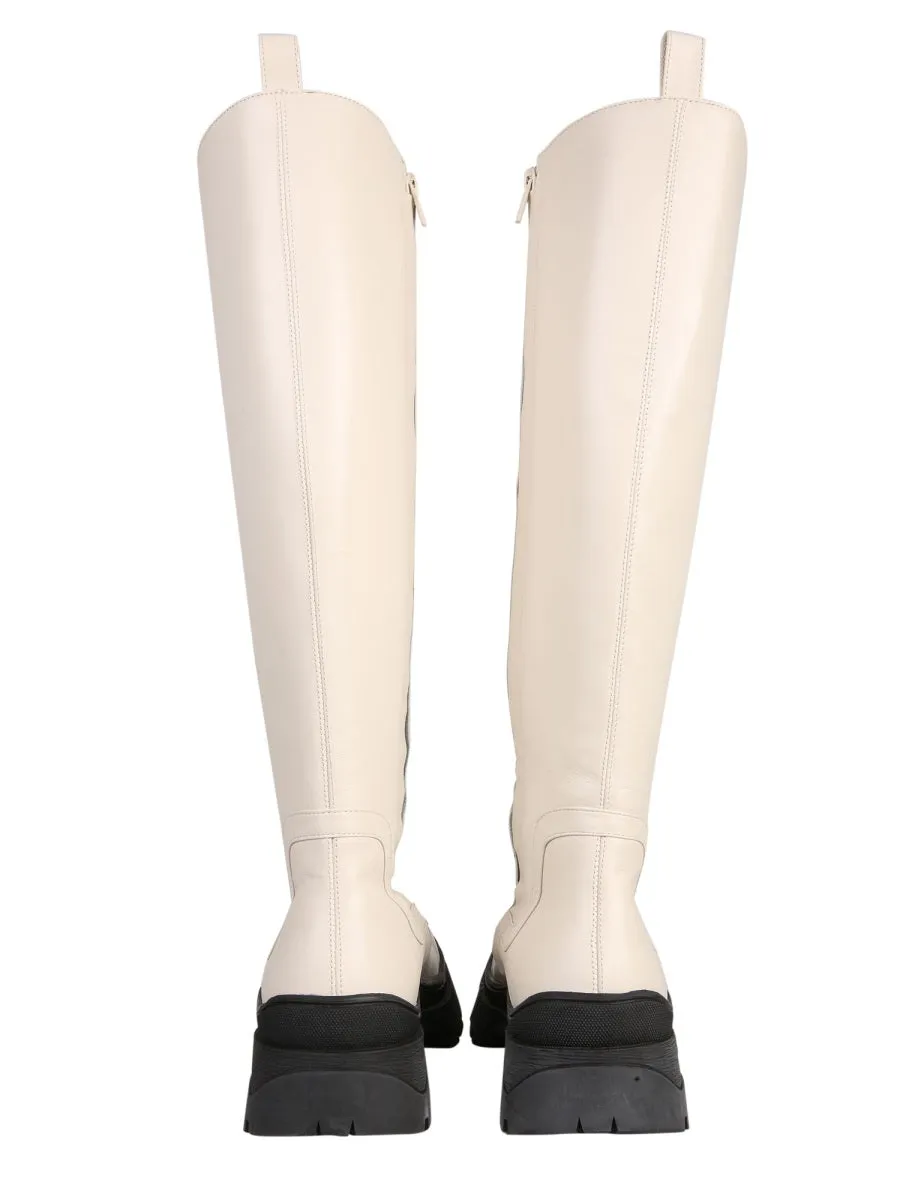 Staud Bow Mid-Calf Boots