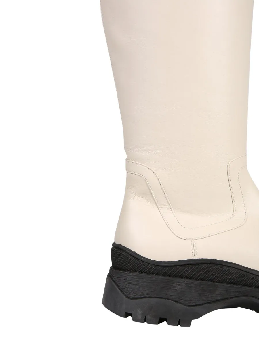 Staud Bow Mid-Calf Boots