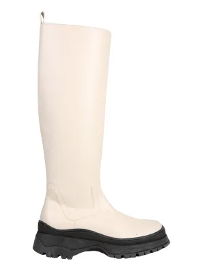 Staud Bow Mid-Calf Boots
