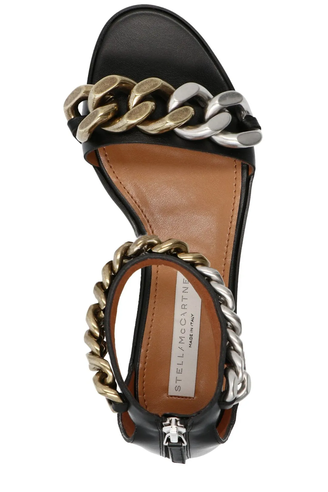 Stella McCartney Chain Link Falabella Flat Sandals