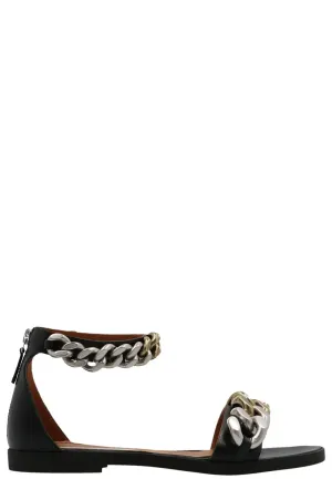 Stella McCartney Chain Link Falabella Flat Sandals