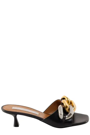 Stella McCartney Chain Link Slip On Sandals